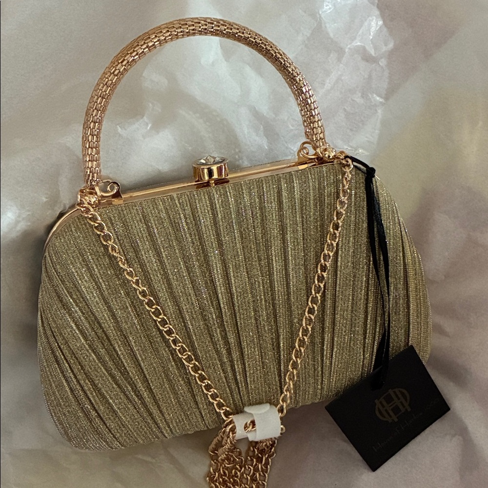 24HR DROP⬇️ House of Harlow Gold Mini Purse/crossbody